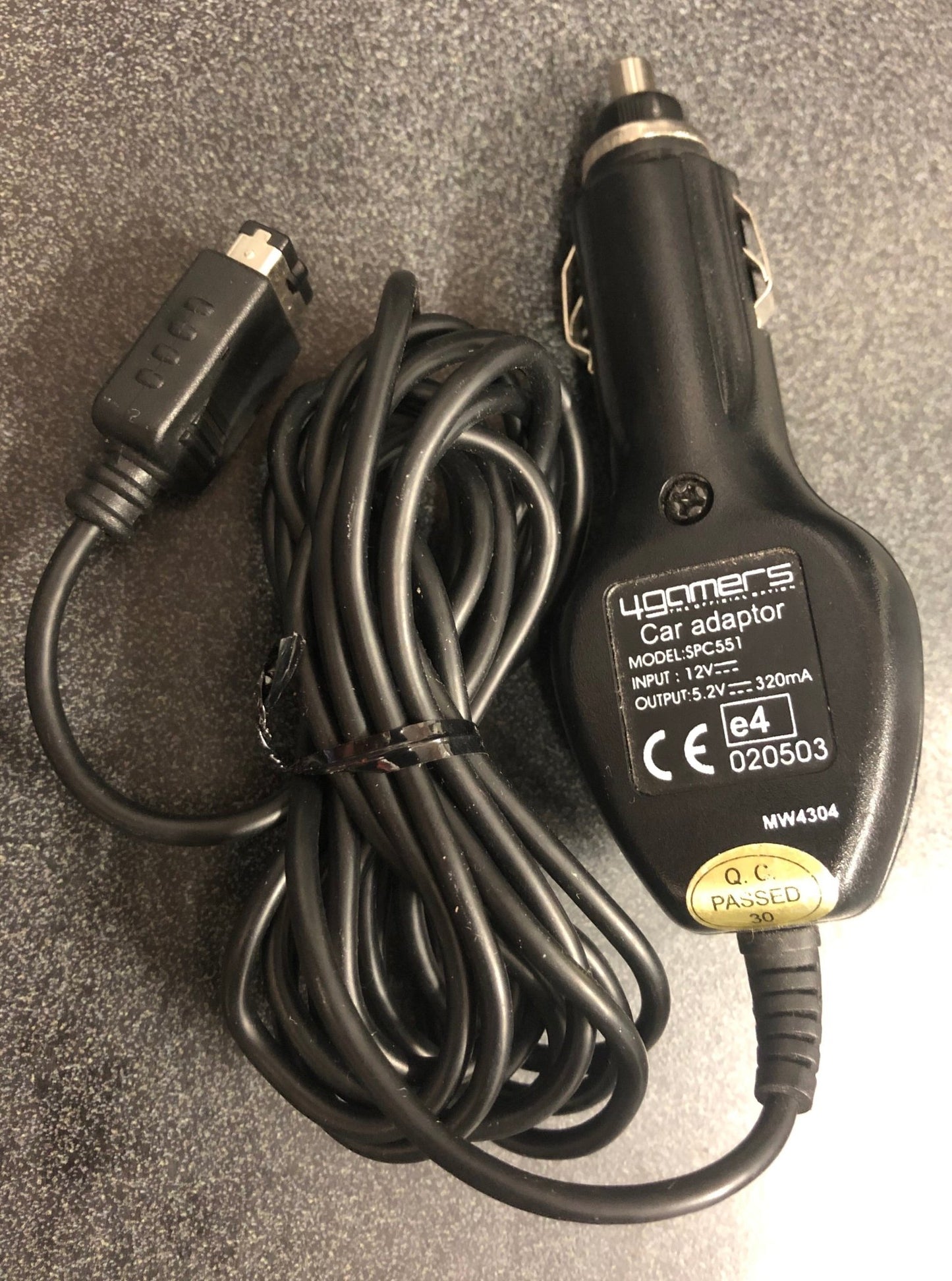 4Gamers Gameboy Advance SP Car Power Adaptor - Gametraders Modbury Heights