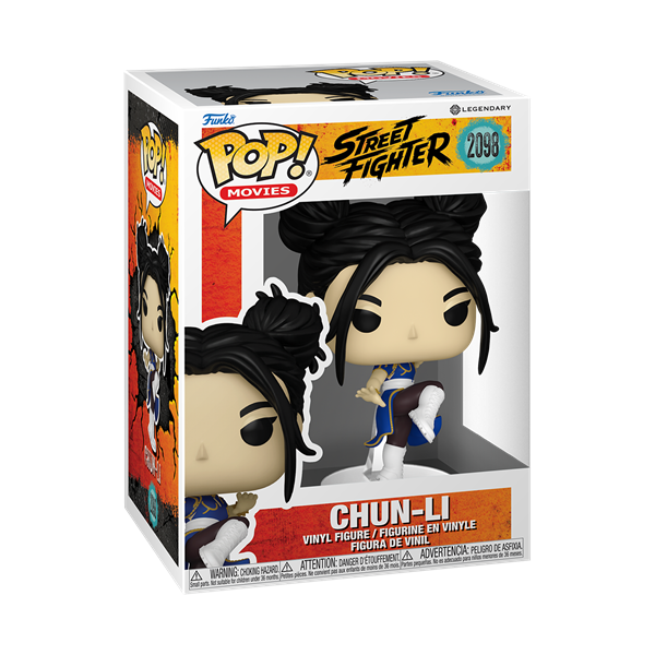 *Pre-order* Street Fighter (2026 Movie) - Chun-Li Pop! Vinyl (ETA September)