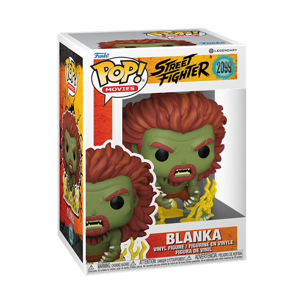 *Pre-order* Street Fighter (2026 Movie) - Blanka Pop! Vinyl (ETA September)