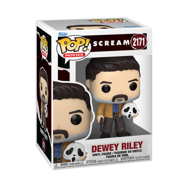 *Pre-order* Scream (2022) - Dewey Riley Pop! Vinyl (ETA October)