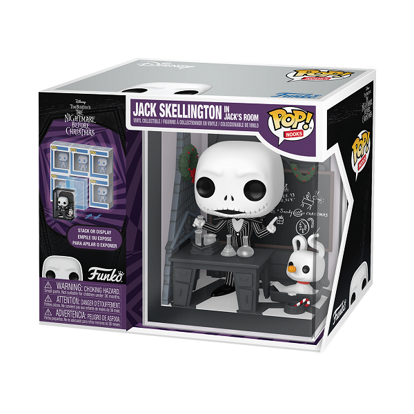*Pre-order* Nightmare Before Christmas - Jack Skellington's Room Pop! Nook (ETA March)