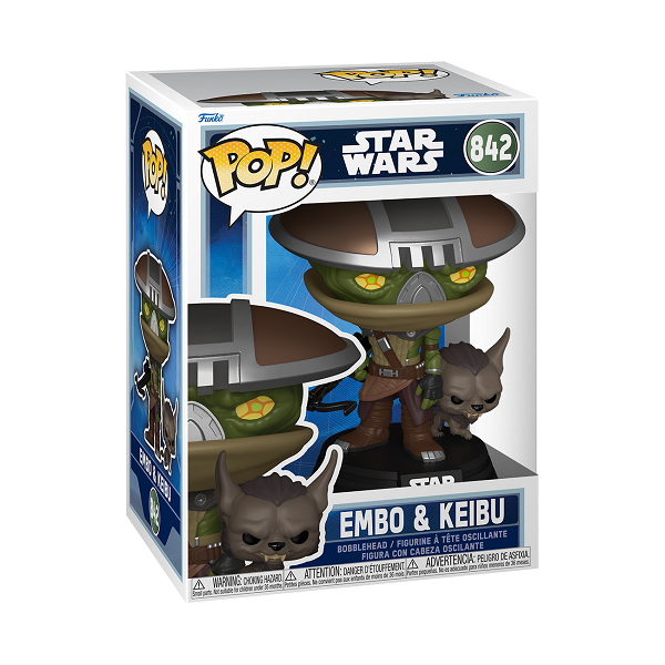 *Pre-order* Mandalorian & Grogu (2026) - Embo & Keibu Pop! Vinyl (ETA May)
