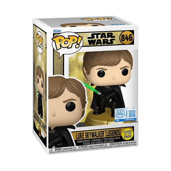 *Pre-order* Star Wars: Legends - Luke Skywalker Glow Pop! Vinyl (ETA May)