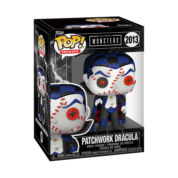 *Pre-order* Universal Monsters - Dracula Patchwork Pop! Vinyl (ETA April)