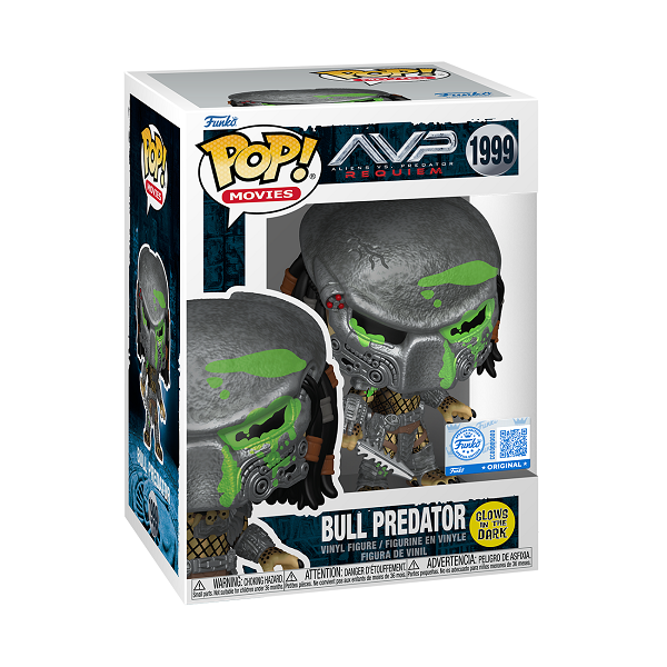 *Pre-order* Predator - Bull Predator (Battle Damaged/Glow) Pop! Vinyl (ETA February)