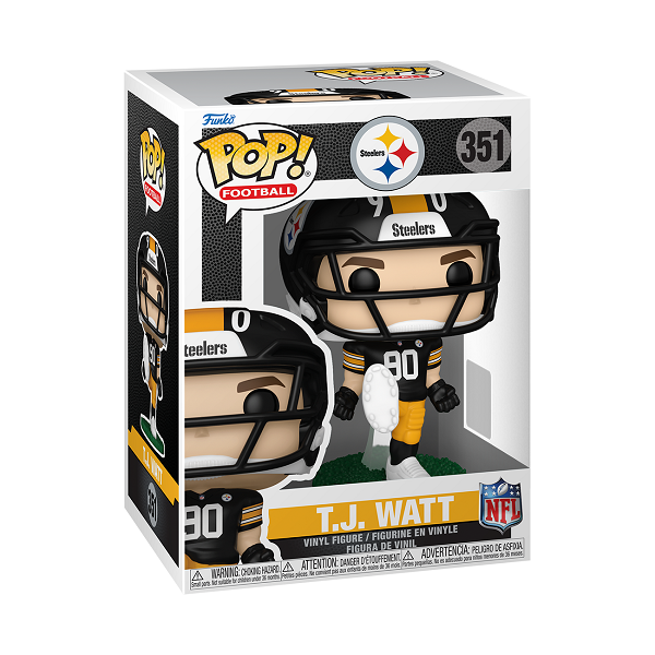 *Pre-order* NFL: Steelers - T.J. Watt Pop! Vinyl (ETA August)