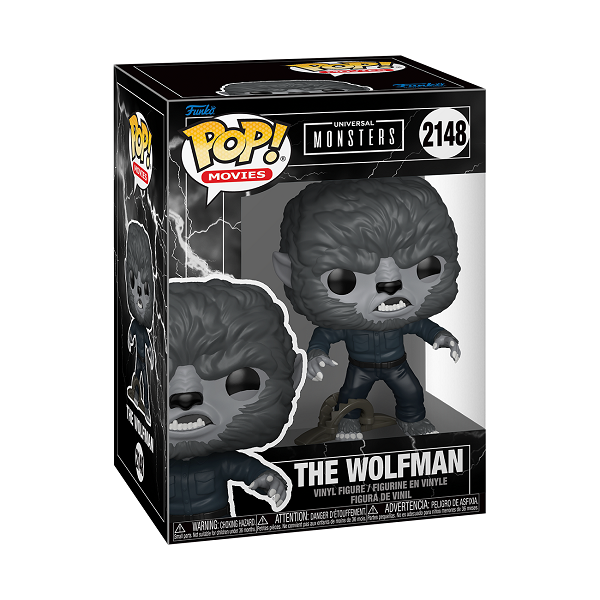 *Pre-order* Universal Monsters - The Wolfman w/Trap Pop! Vinyl (ETA October)