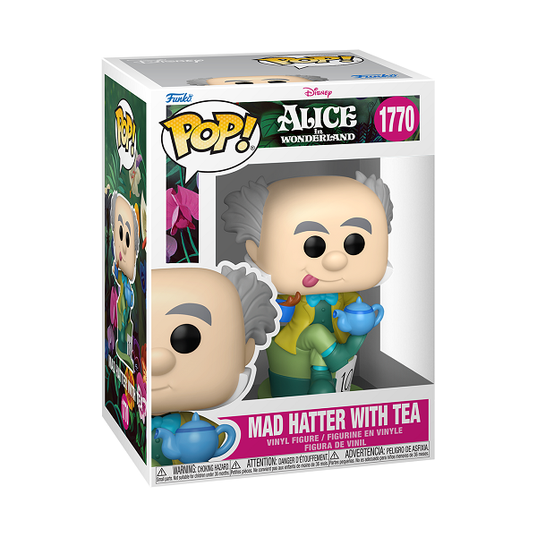 *Pre-order* Alice In Wonderland (1951) - Mad Hatter w/Tea Pop! Vinyl (ETA July)
