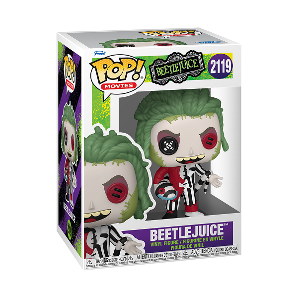 *Pre-order* Beetlejuice - Beetlejuice Patchwork Pop! Vinyl (ETA August)