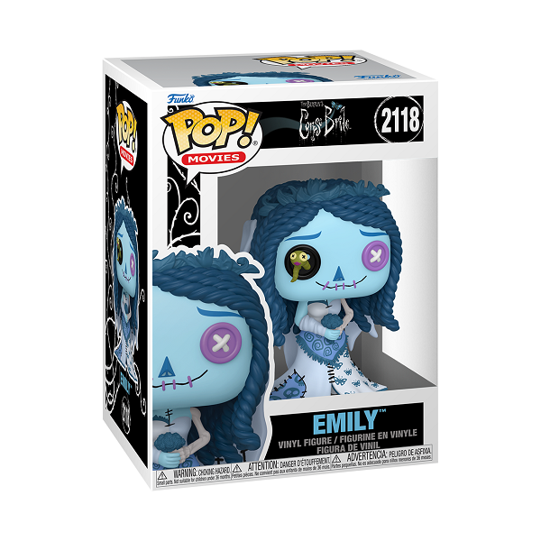 *Pre-order* Corpse Bride - Emily Patchwork Pop! Vinyl (ETA August)