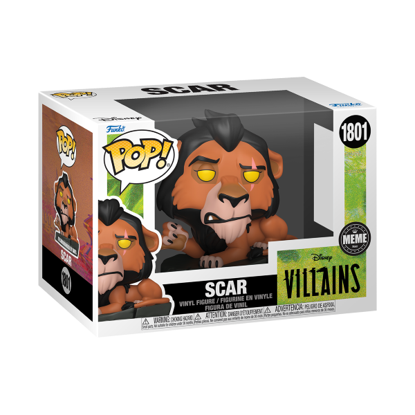 *Pre-order* Lion King - Scar Meme Pop! Vinyl (ETA September)