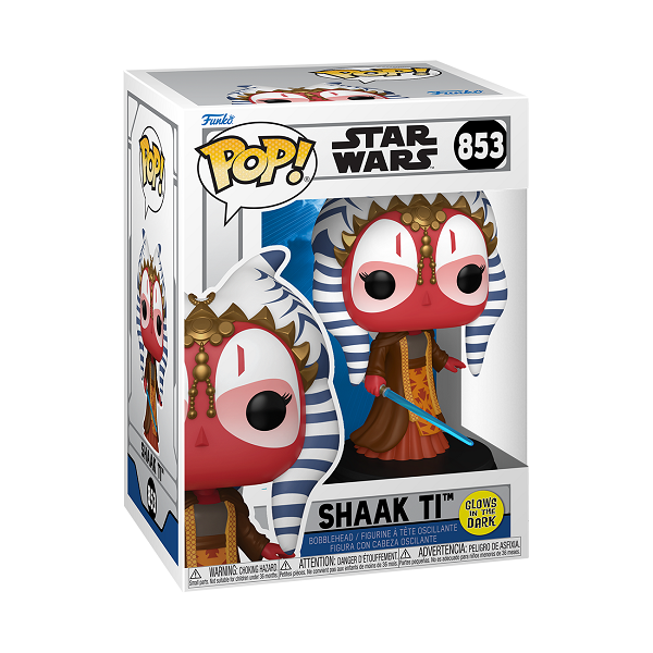 *Pre-order* Star Wars: Clone Wars - Shaak Ti Glow Pop! Vinyl (ETA May)
