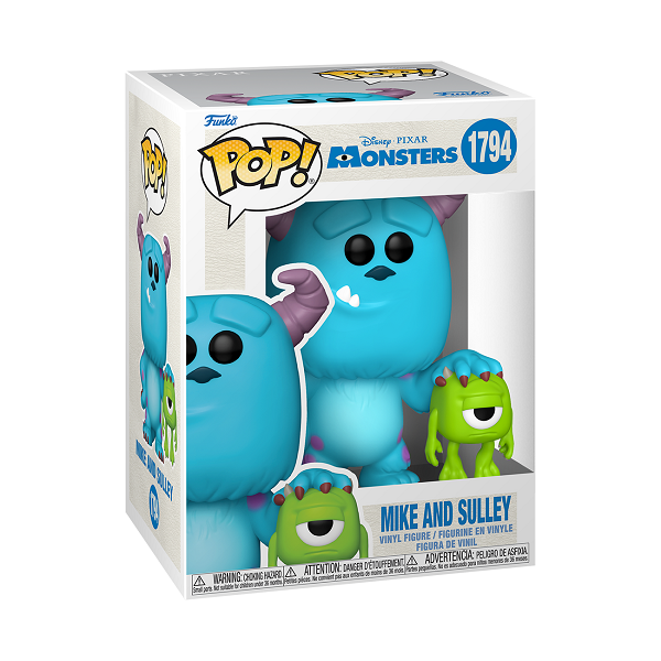 *Pre-order* Monsters Inc. - Sully w/Mike Pop! Vinyl (ETA September)