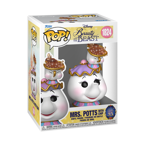 *Pre-order* Beauty & The Beast - Mrs. Potts w/Chip Pop! Vinyl (ETA September)