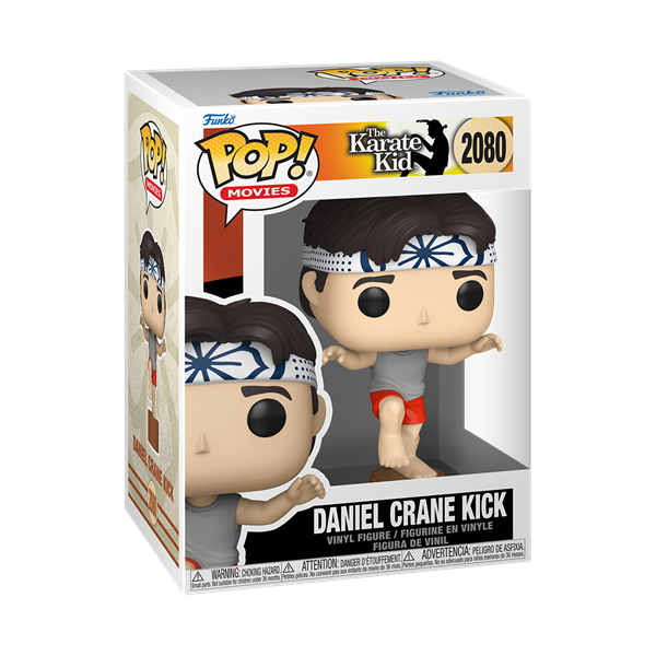 *Pre-order* Karate Kid - Daniel (Crane Kick) Pop! Vinyl (ETA September)