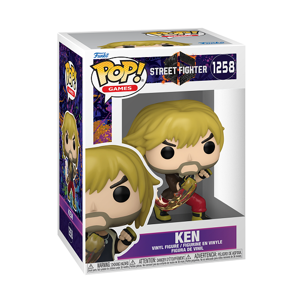 *Pre-order* Street Fighter 6 (VG 2023) - Ken Pop! Vinyl (ETA July)
