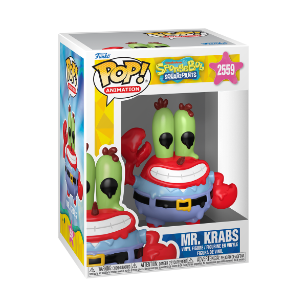 *Pre-order* Spongebob - Mr. Krabs (Melting) Pop! Vinyl (ETA September)