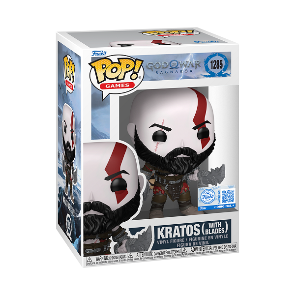 *Pre-order* God of War - Kratos w/Blades Pop! Vinyl (ETA June)