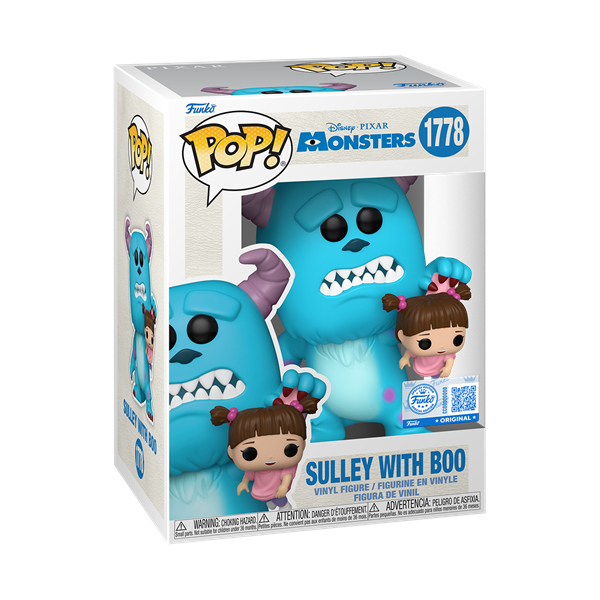 *Pre-order* Monsters, Inc. - Sully w/Boo Pop! Vinyl (ETA July)