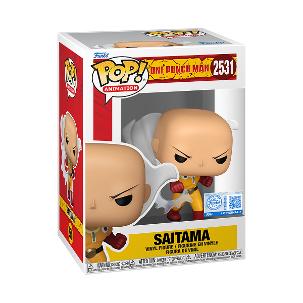 *Pre-order* One Punch Man - Saitama (Punching) Pop! Vinyl (ETA September)