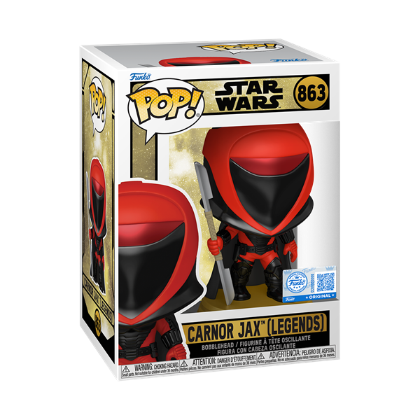 *Pre-order* Star Wars: Legends - Carnor Jax Pop! Vinyl (ETA September)