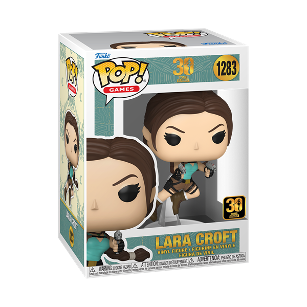 *Pre-order* Tomb Raider - Lara Leaping w/Guns Pop! Vinyl (ETA August)