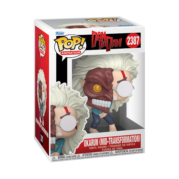 *Pre-order* Dan Da Dan - Okarun/Turbo Granny Split Pop! Vinyl (ETA July)