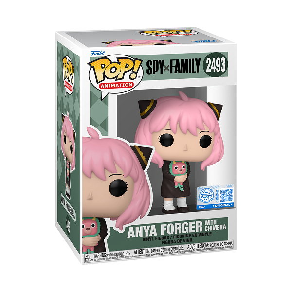 *Pre-order* Spy x Family - Anya w/Chimera Pop! Vinyl (ETA August)