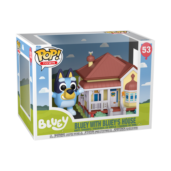 *Pre-order* Bluey - Bluey w/Heeler House Pop! Town (ETA November)