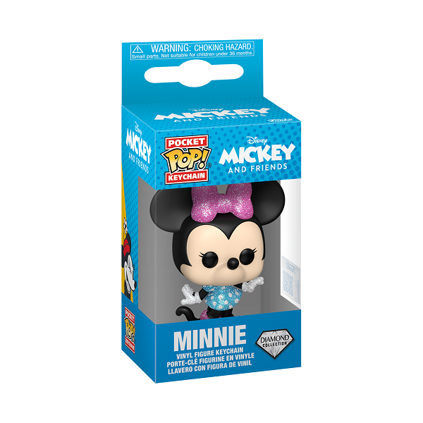 *Pre-order* Disney - Minnie Diamond Glitter Pop! Keychain (ETA November)