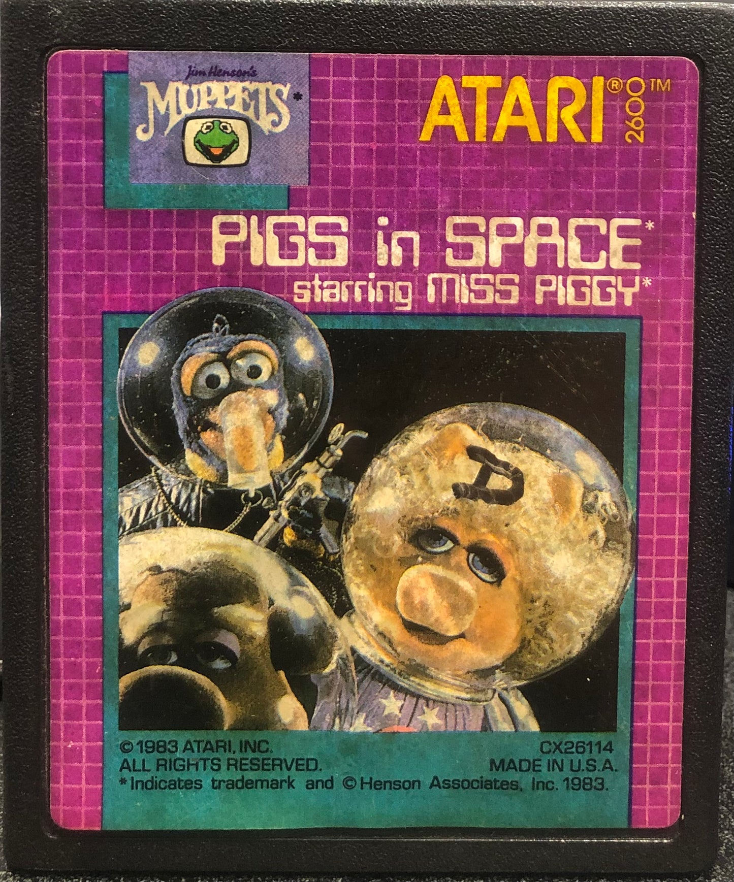 Muppets Pigs In Space Starring Miss Piggy Atari2600