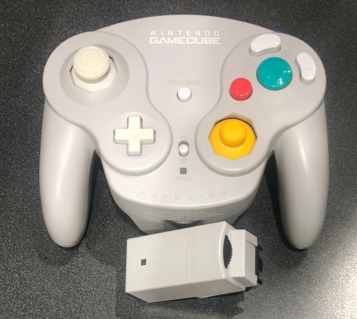 Nintendo Gamecube Wave Bird Wireless Controller with Receiver