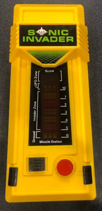 Sonic Invader 1981 Handheld Electronic Retro Game
