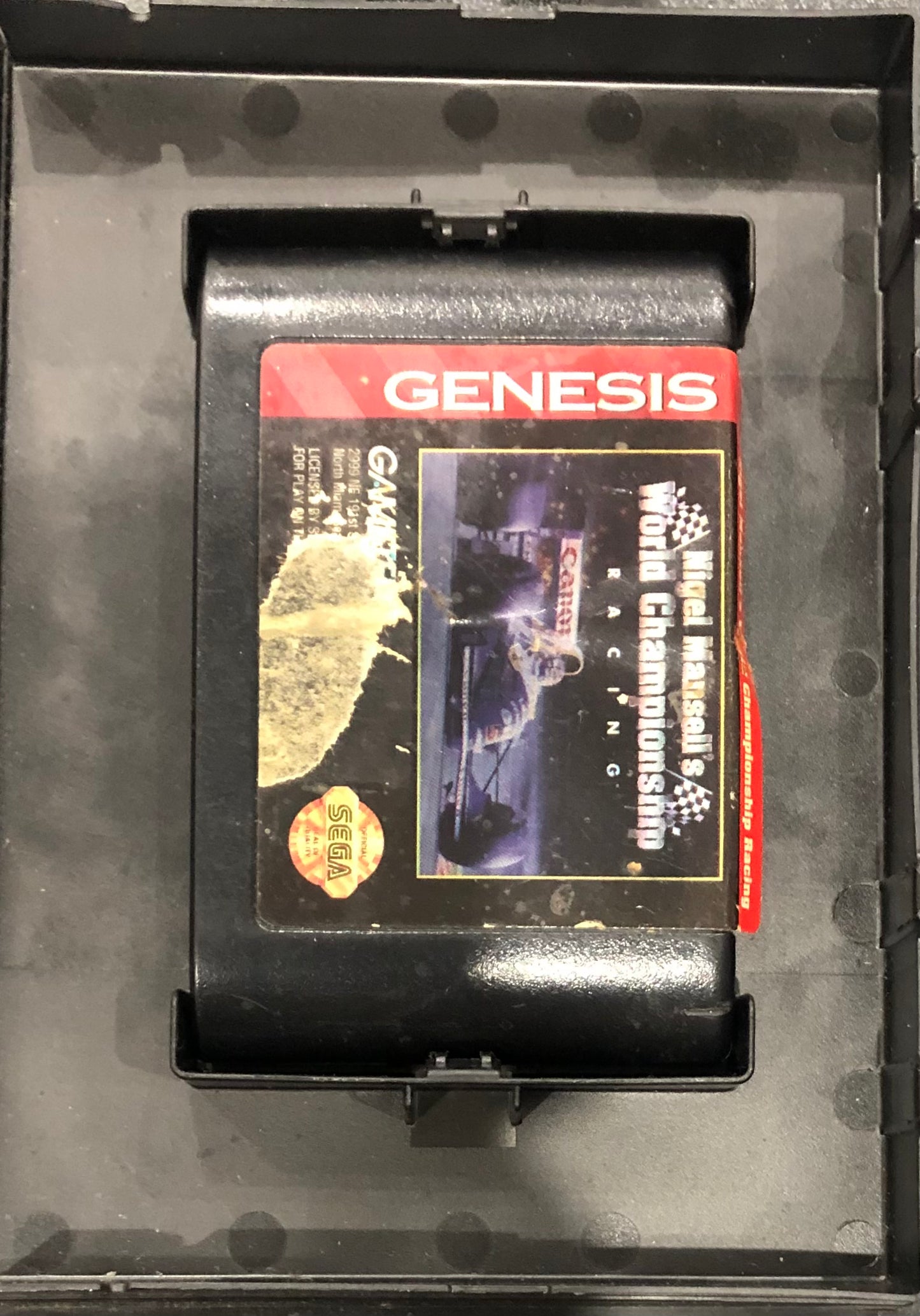 Nigel Mansell's World Championship Racing Mega Drive