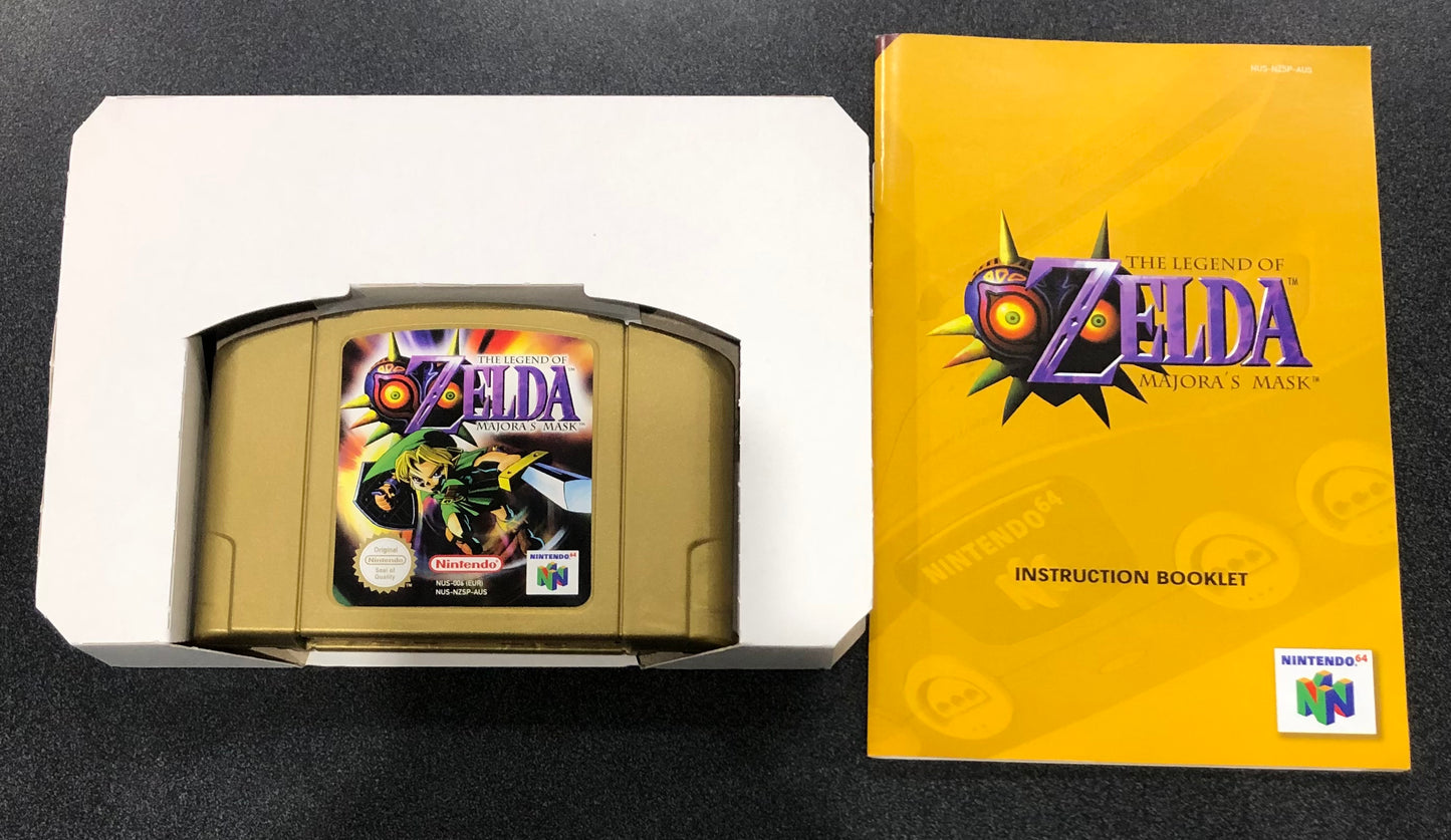The Legend Of Zelda Majora's Mask N64 Boxed