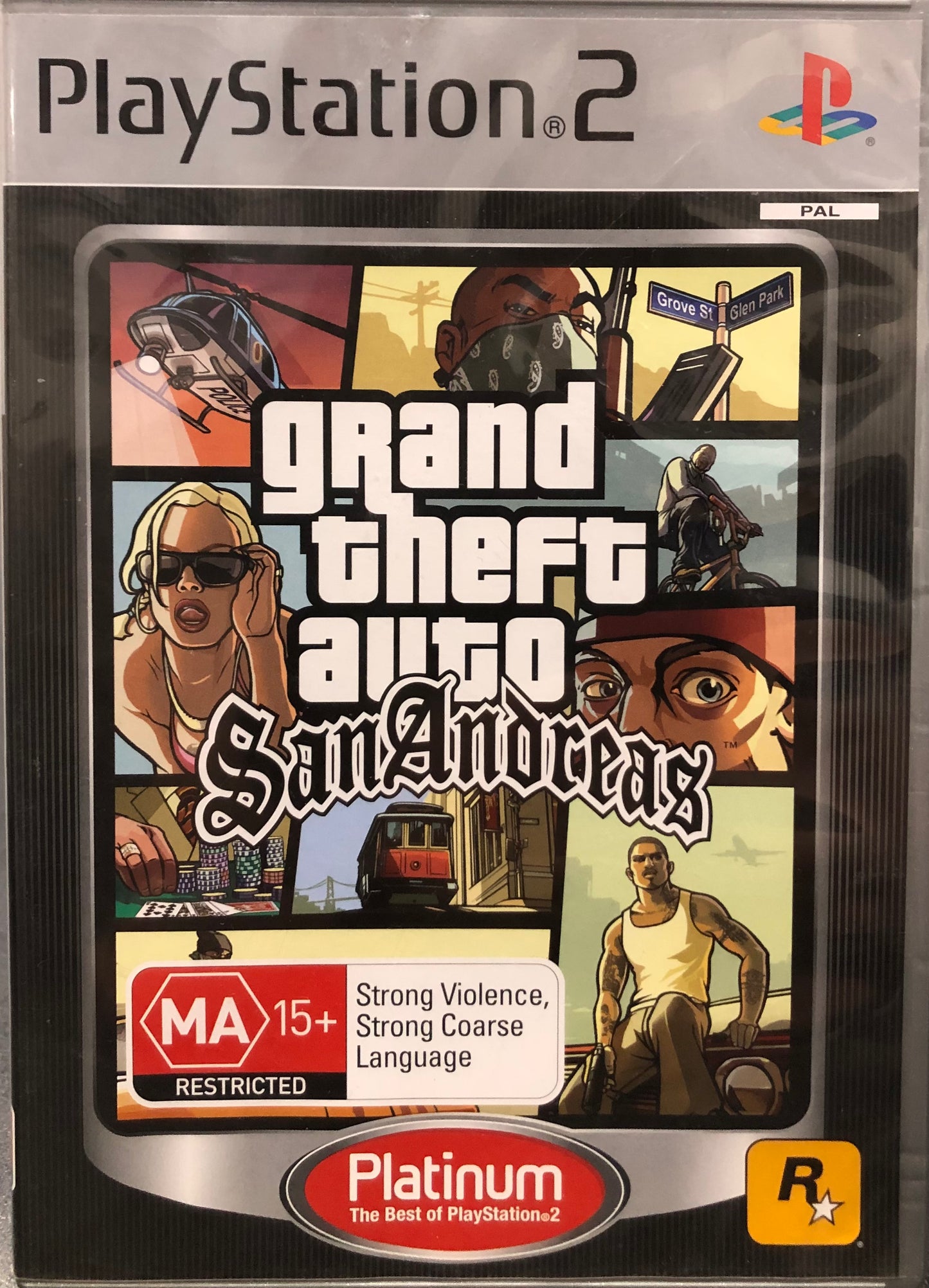 Grand Theft Auto San Andreas PS2