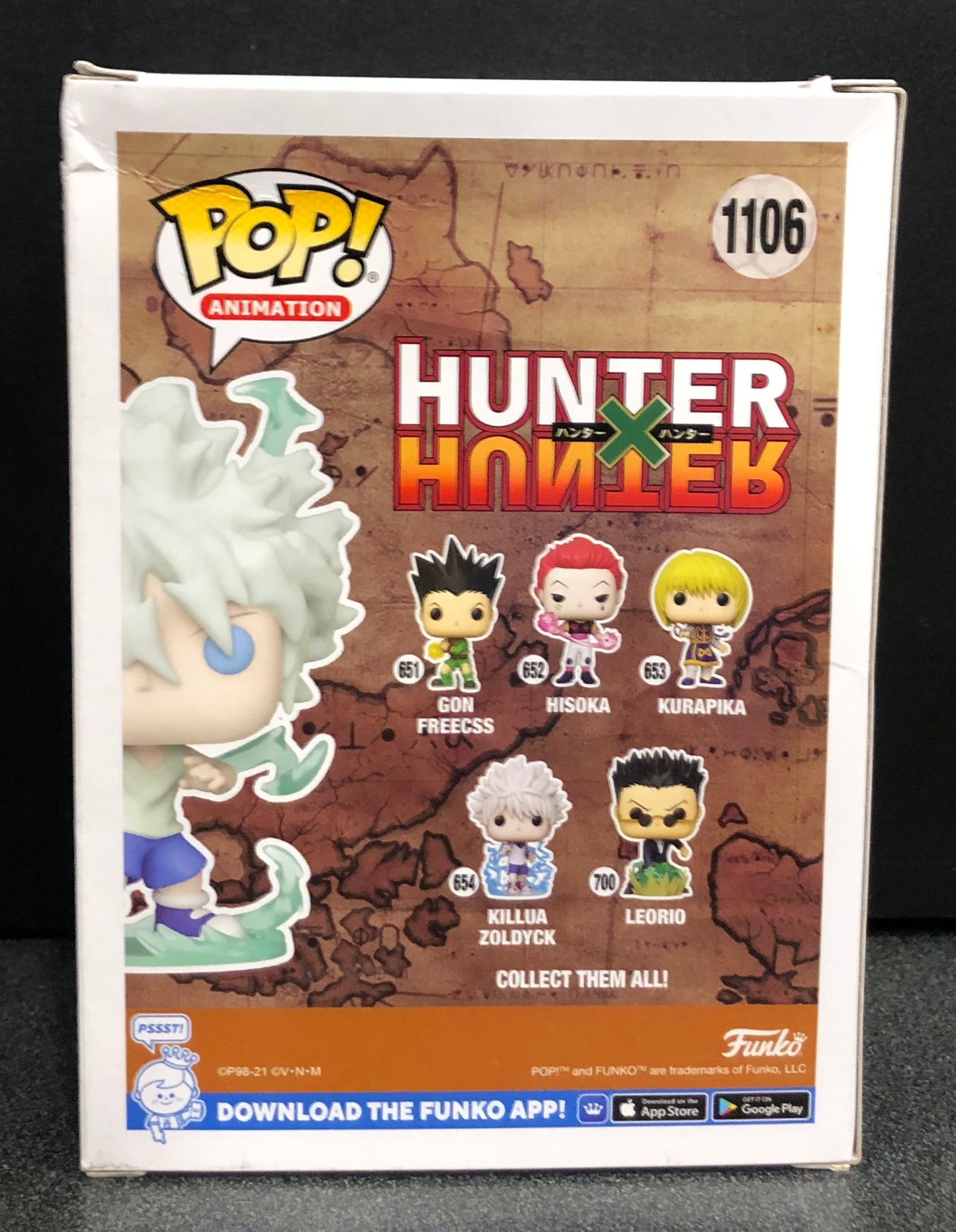 Hunter x Hunter - Killua US Exclusive Glow CHASE Pop! Vinyl