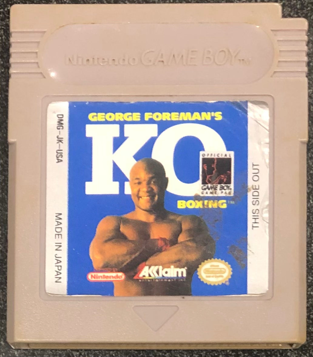 George Foreman's KO Boxing Gameboy Cartridge Only