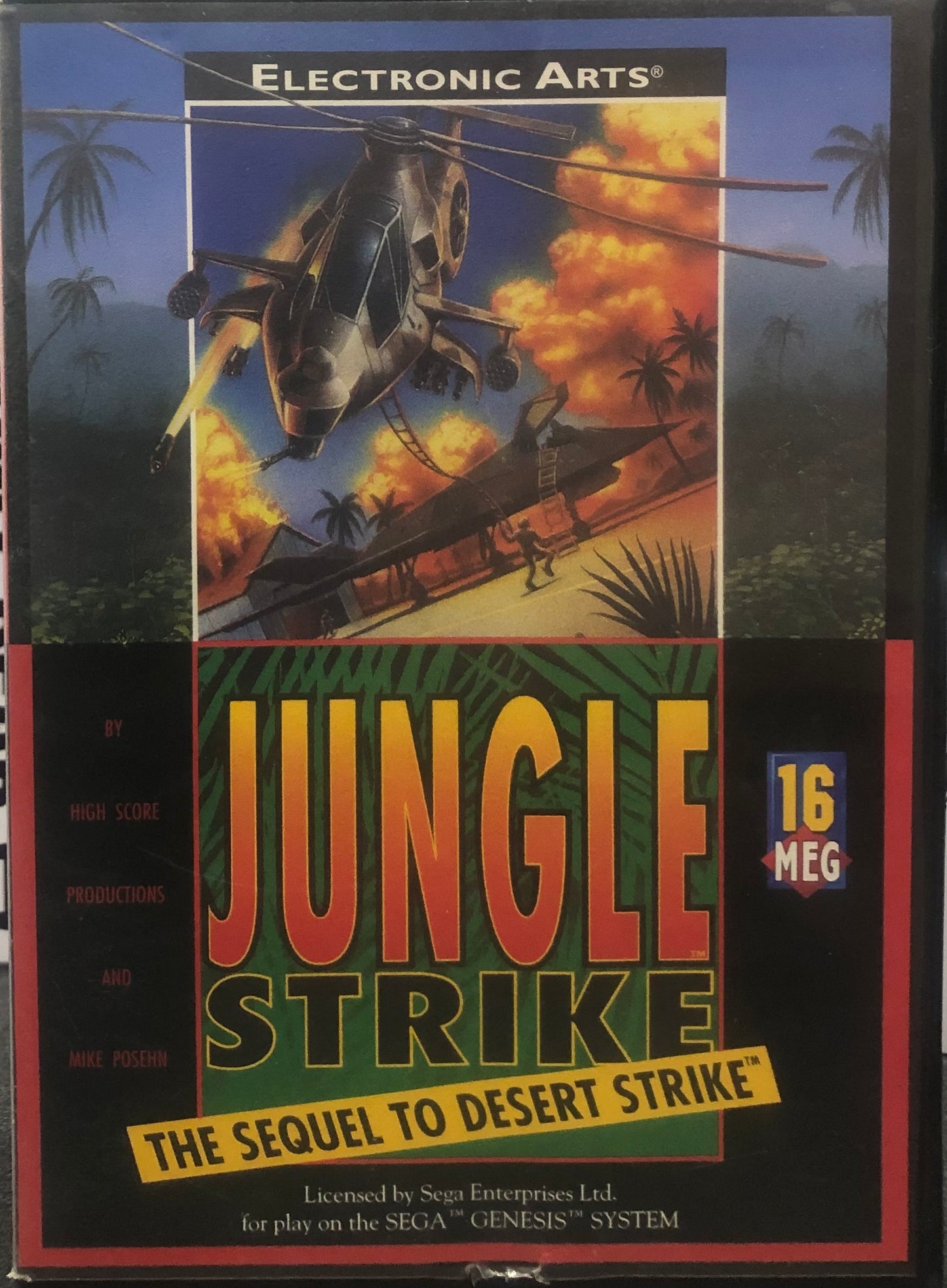 Jungle Strike Mega Drive