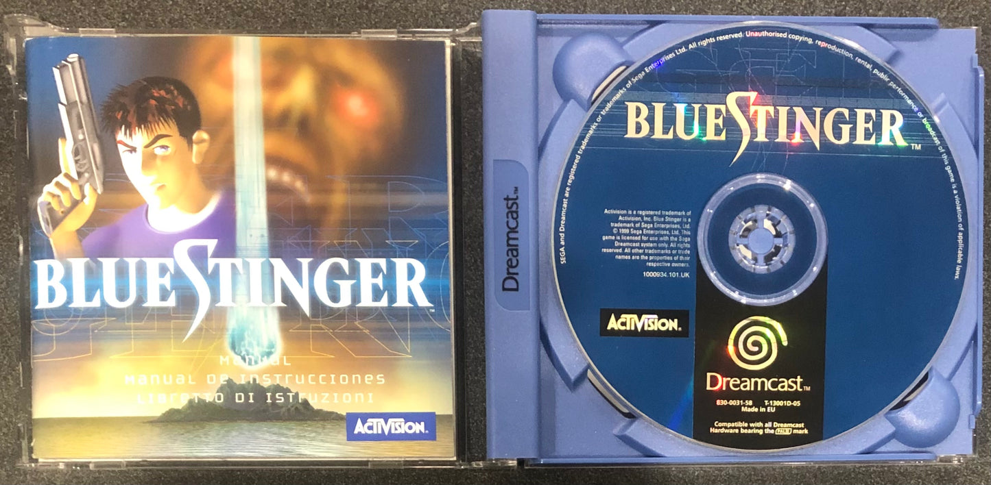 Blue Stinger Dreamcast
