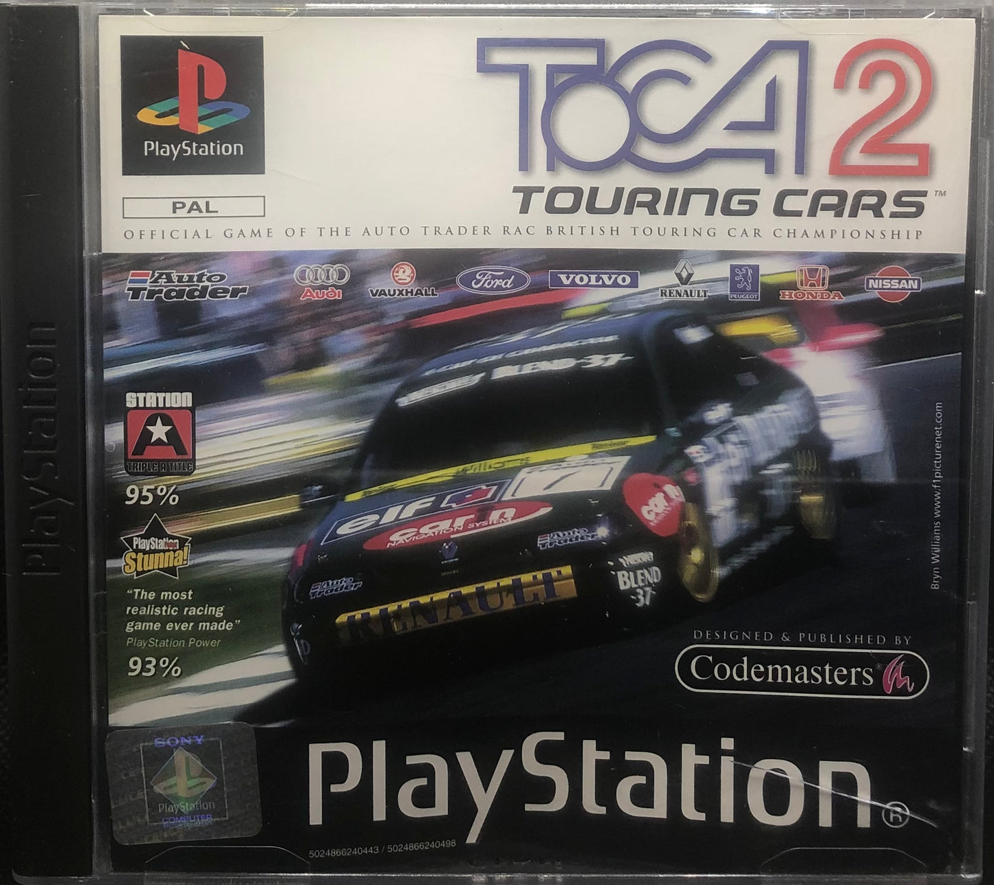 TOCA 2 Touring Cars PS1