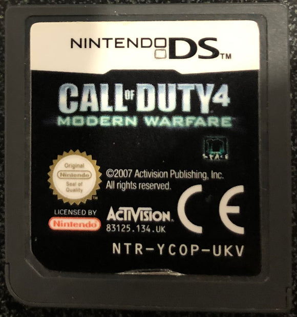 Call Of Duty 4 Modern Warfare DS (No Case)