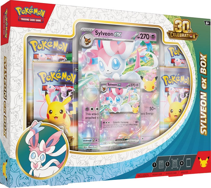 *Pre-order* Pokemon TCG: 30th Celebration Sylveon ex Box / Greninja ex Box (16th September)