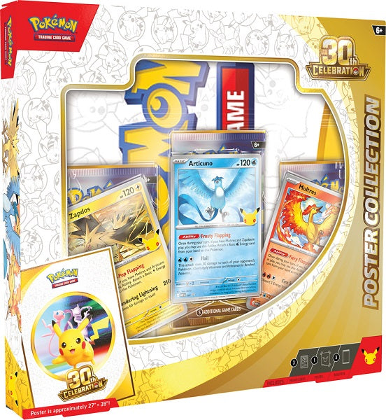*Pre-order* Pokemon TCG: 30th Celebration Poster Collection (16th September)
