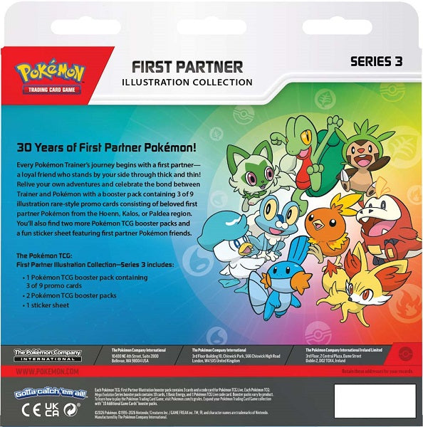 *Pre-order* Pokemon TCG: First Partner Illustration Collection—Series 3 (7th August)