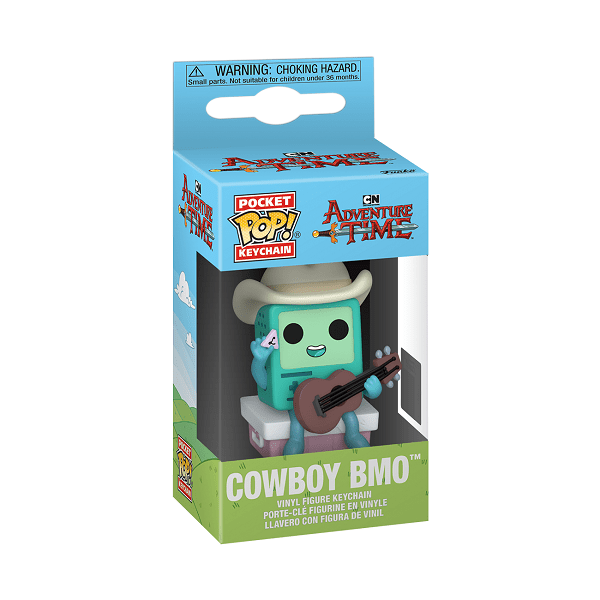 Adventure Time - Cowboy BMO w/Guitar Pop! Keychain - Gametraders Modbury Heights