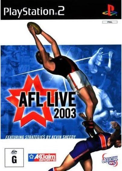 AFL Live 2003 PS2 - Gametraders Modbury Heights