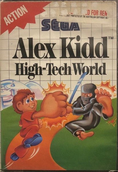 Alex Kidd High - Teck World Master System - Gametraders Modbury Heights