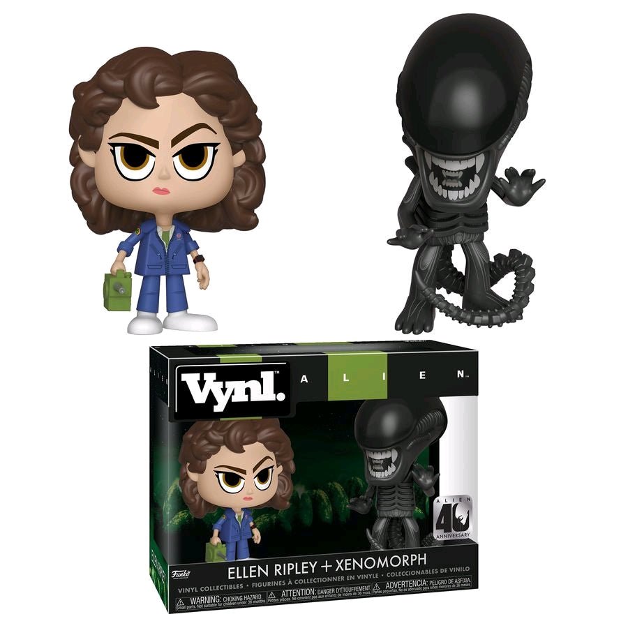 Alien - Xenomorph & Ripley 40th Anniversary Vynl. - Gametraders Modbury Heights