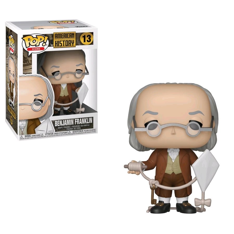 American History - Benjamin Franklin Pop! Vinyl - Gametraders Modbury Heights